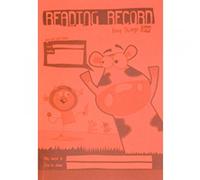 Silvine EX207 A5 Key Stage 1 Reading Record - Bright Orange (Pack of 30)