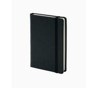 Silvine Executive Soft Feel Pocket Notebook Ruled With Marker Ribbon 160Pp 90Gsm 143X90mm Black 196Bk