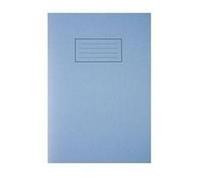 Silvine Exercise Book Ruled and Margin 80 Pages A4 Blue Ref EX108 [Pack 10]