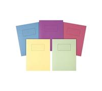 Silvine Exercise Book, 229mm x 178mm, Assorted, Pack of 10 , SV42364