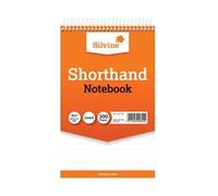 Silvine Feint Ruled Spiral Bound Shorthand Notebook 300 Pages - 449