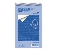 Silvine Envrion Shorthand Notepad 127x203mm (Pack of 10) FSC160