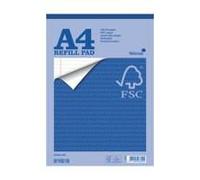 Silvine Envrionmentally Friendly Ruled Refill Pad 160 Pages - FSCRP80