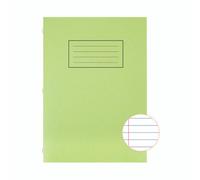 Silvine GRN A4 Lined Ex Book PK10