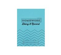 Silvine Homework Diary With Printed Layout A5 96 Page Blue (Pack 20) - EX204