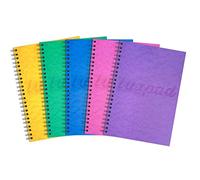 Silvine Luxpad 120 Page A5 FSC Wirebound Notebook with Durable Pressboard Covers [Single], PRA5