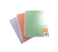 Silvine Luxpad Metallic 200 Page A5+ Assorted (Pack of 3) LUXA5MAC