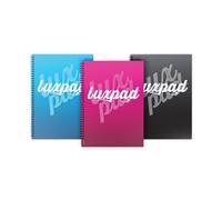 Silvine Luxpad Twin Wire Casebound Notebook 140 Pages A4 (Pack of 6)