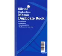 Silvine Memo Book in Blue Silvine Blue