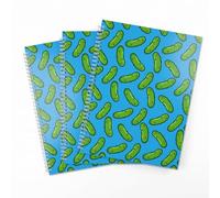 Silvine Pickles A4+ Spiral Notebook Pack of 3 - 90gsm Lined Paper with 120 Pages for School, University, Study & Office