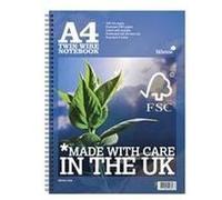 Silvine Premium Notebook FSC Wirebound Perforated Punched Ruled Margin