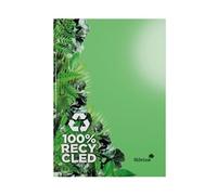 SILVINE PREMIUM 100% RECYCLED A4 CASEBOUND NOTEBOOK