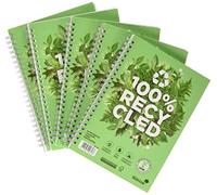 Silvine Premium Notebook Recycled Wirebound Ruled 120pp 80gsm A5 Ref R103 [Pack of 5]