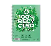 Silvine Premium Notebook Recycled Wirebound Ruled 120pp 80gsm - R103