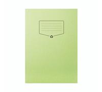 Silvine Rec Ex Book 64P A4 GRN PK10