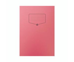 Silvine Rec Ex Book 64P A4 Red PK10