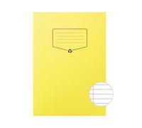 Silvine Recycled A4 Yellow Lined With Margin Exercise Book