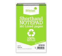Silvine Recycled Shand Notebook PK12 - -