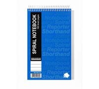 Silvine Reporter Shorthand Notebook 8x5" 160 Page Pack of 10
