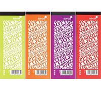 Silvine Shopper Jotter Red Pack of 24