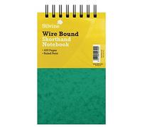 Silvine Silvine Luxpad 125x200mm Wirebound Pressboard Cover Reporters Shorthand