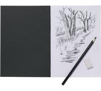 Silvine Sketch Pad A4 140Gsm 40 Page(20 Sheets)