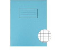 Silvine Square Ruled A4 Notebook (Pack Of 10) Blue (One Size)