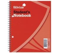 Silvine Student Spiral Notebook Soft Cover 60 Sheets 228x178mm Ref 139 [Pack of 36]