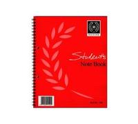 Silvine Student Spiral Notebook Soft Cover 60 Sheets 254x230mm Ref 140 [Pack of 12]