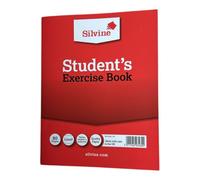 Silvine Students Exercise Notebook 80Pages 8"x6.25"