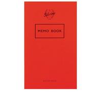 Silvine SV042F 158mm x 99mm Feint Memo Book, Red, Pack of 24,15.9 x 9.5cm