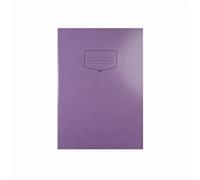 Silvine Tough Shell Exercise Book A4+ Purple (Pack of 25) EX157