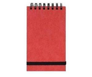 Silvine Twinwir Nbook Red 76X127mm PK12