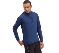 SILVINI Marone Men's Cross-Country Sweatshirt with Zip Functional Shirt Men's Long Sleeve Running Shirt Men's Long Sleeve Winter Sports Shirt Men's Long Sleeve Sports Shirt Men Thermal Shirt Men's