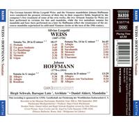 SILVIUS LEOPOLD WEISS: SONATAS FOR LUTE & MANDOLIN; HOFFMANN: SONATAS FOR MANDOL
