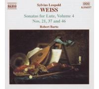 Silvius Leopold Weiss Sonatas for Lute Volume 4 (CD) Album (US IMPORT)