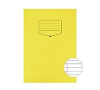 Silvo A4 Tough Shell Ruled Exercise Book, Yellow, Pack Of 25