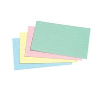 Silvo Concord 39421Cc Record Card Smooth 152X102mm Assorted Ref 16199 Pack 100