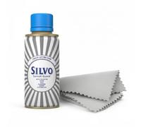 Silvo Silver Polish and Tarnish Guard Kit with 3 Microfibre Cloths - for Jewellery, Cutlery & Silverware (1, Liquid)
