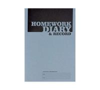 Silvo Silvine A5 Homework Diary - Blue (Pack Of 20)