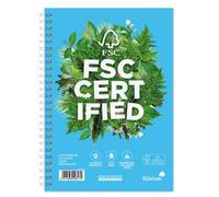Silvo Silvine A5 Premium Fsc Wirebound Notebook - Ruled Feint, 160 Pages Of Fsc Certified Paper. Ref R203 Pack Of 5