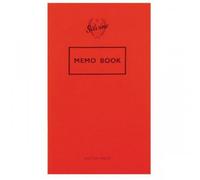 Silvo Silvine Sv042F 158mm X 99mm Feint Memo Book, Red, Pack Of 24,15.9 X 9.5Cm