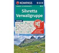 Silvretta Verwallgruppe Walking and Cycling Map No 41 - 1:50,000 scale map