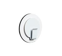 silwy® Clever Magnetic Hook with Metal Nano Gel Pad in 6.5 cm White - No Drilling or Screwing Again - Perfect for Camping, Boating or Home