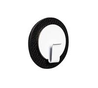 silwy® Clever White Magnetic Hook with Metal Nano Gel Pad in 6.5 cm Black - No Drilling or Screwing Again - Perfect for Smaller Items & Small Kitchen Utensils