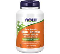 Silymarin Milk Thistle Extract 450 mg 120 Softgels By Now Foods