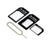 SIM Card Adapter 3 in 1 for Huawei P20 Pro Smartphone Micro SIM Nano SIM Universal