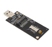 SIM Card Adapter, M.2 USB Adapter USB SIM Card Adapter Plug and Play Stability M.2 to USB Adapter NGFF to USB 3.0 Adapter with SIM Card Slot for WINDOWS for Linux