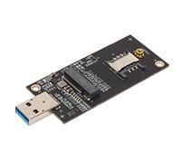 SIM Card Adapter, USB SIM Card Adapter Plug and Play Stability M.2 to USB Adapter NGFF to USB 3.0 Adapter with SIM Card Slot for WINDOWS for Linux