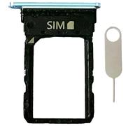 Sim Card Tray Slot Holder Replacement for Motorola Moto Razr 40 Ultra/Razr Plus 2023 XT2321 Incl Card Ejector pin (Blue)